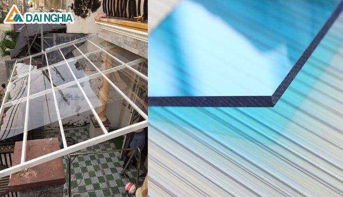 Báo Giá Các Loại Mái Che Poly Lấy Sáng Phổ Biến Nhất 12 tong hop cac loai mai poly pho bien nhat 7