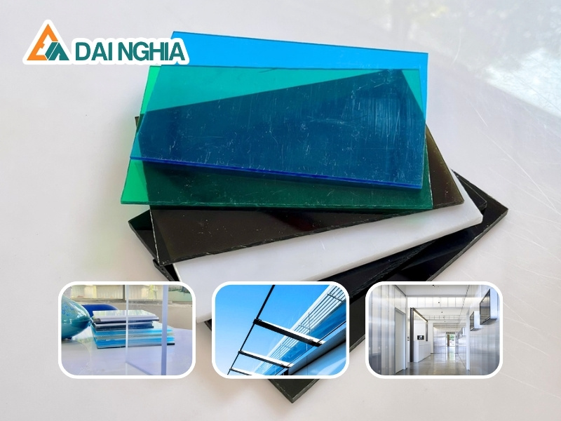 Ứng Dụng Tấm Poly Đặc 2.4mm