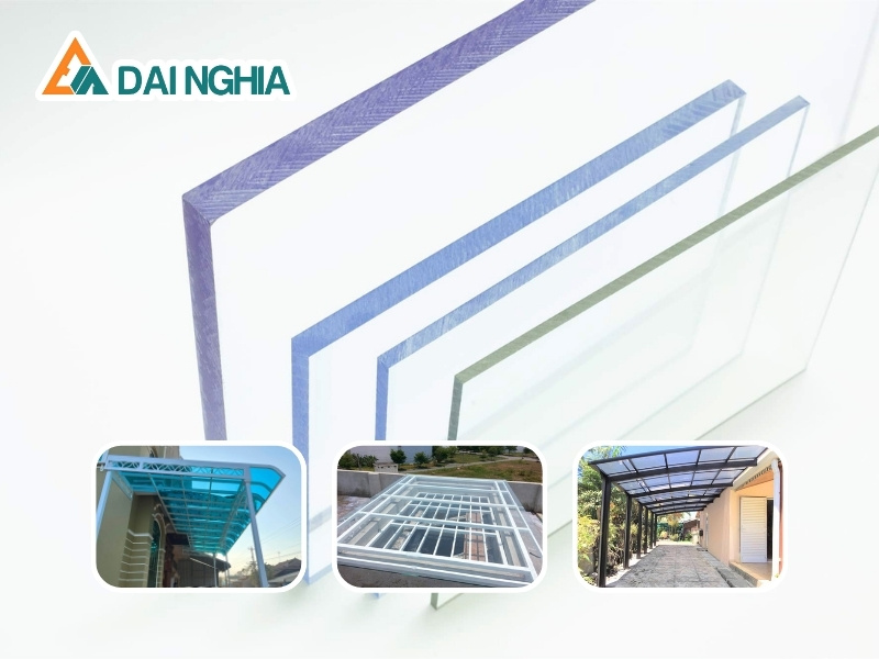 Ứng Dụng Tấm Poly Đặc 2.9mm