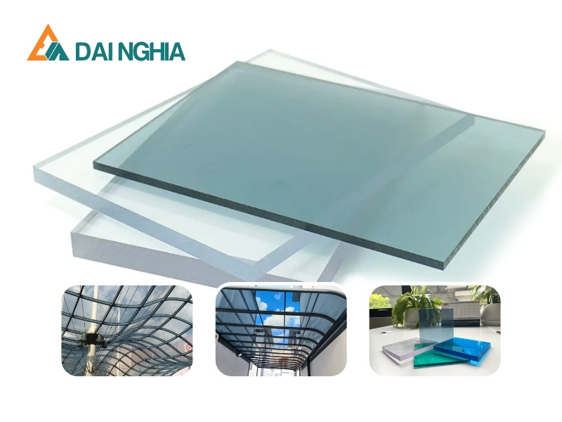 Ứng Dụng Tấm Poly Đặc 6mm