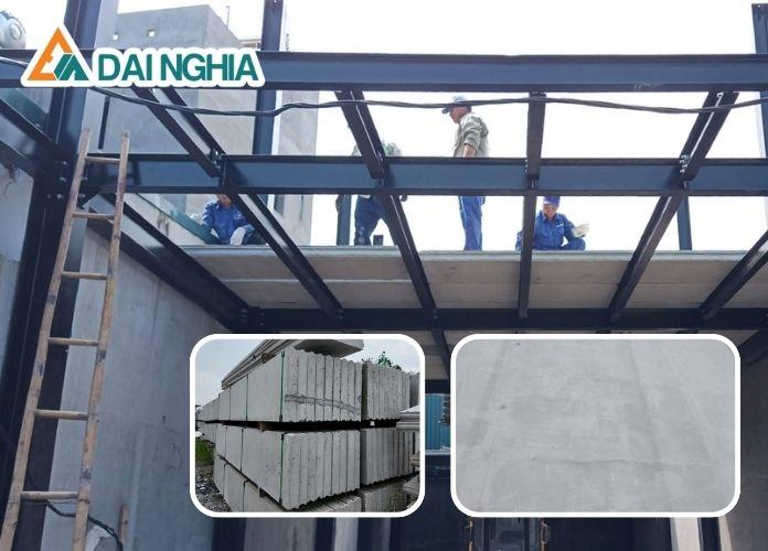 Ưu điểm nổi bật của tấm bê tông nhẹ dày 8cm