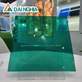 Tấm Poly đặc 1mm màu xanh lá hàng Việt Nam