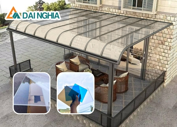 Tấm Poly đặc 2.4mm trắng trong Malaysia