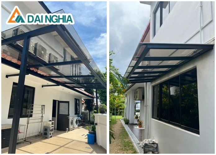 Ứng dụng tấm Poly đặc dày 1.6mm trong xây dựng và trang trí