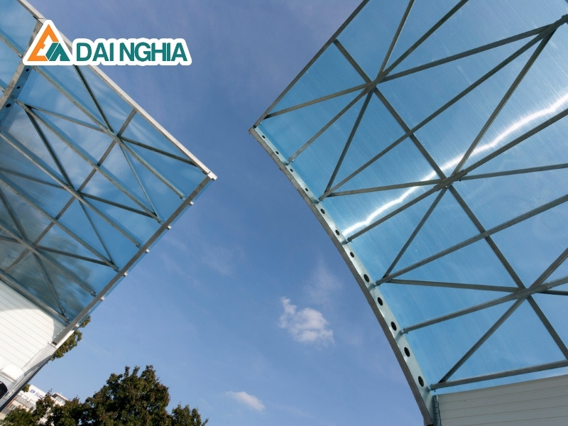 Mua tấm Poly rỗng 6mm xanh biển tại Công ty Đại Nghĩa