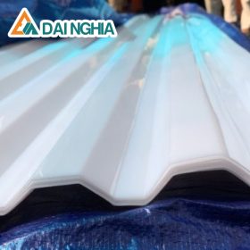 Mua tấm Poly sóng 0.6mm trắng sữa tại Công ty Đại Nghĩa