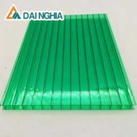 Tấm Poly rỗng 5mm xanh lá hàng Đài Loan
