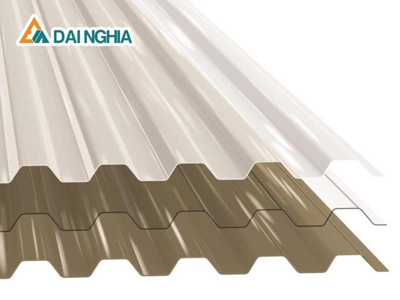 Tấm Poly sóng 0.8mm trà là gì?