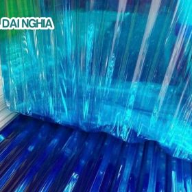 Tấm Poly sóng 0.8mm xanh biển
