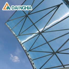 Ưu điểm của tấm Poly rỗng 6mm xanh biển