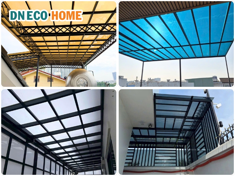 3 kiểu dáng mái che trước nhà