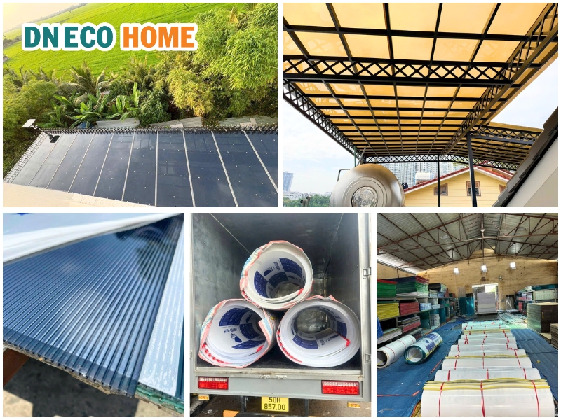 Tấm Poly Polycarbonate – Vật Liệu Mái Che Ngoài Trời Được Chọn Nhiều Nhất