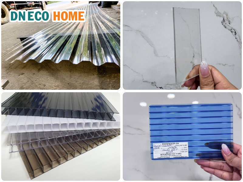 Tấm Polycarbonate – lựa chọn tối ưu cho đa số công trình nhà ở
