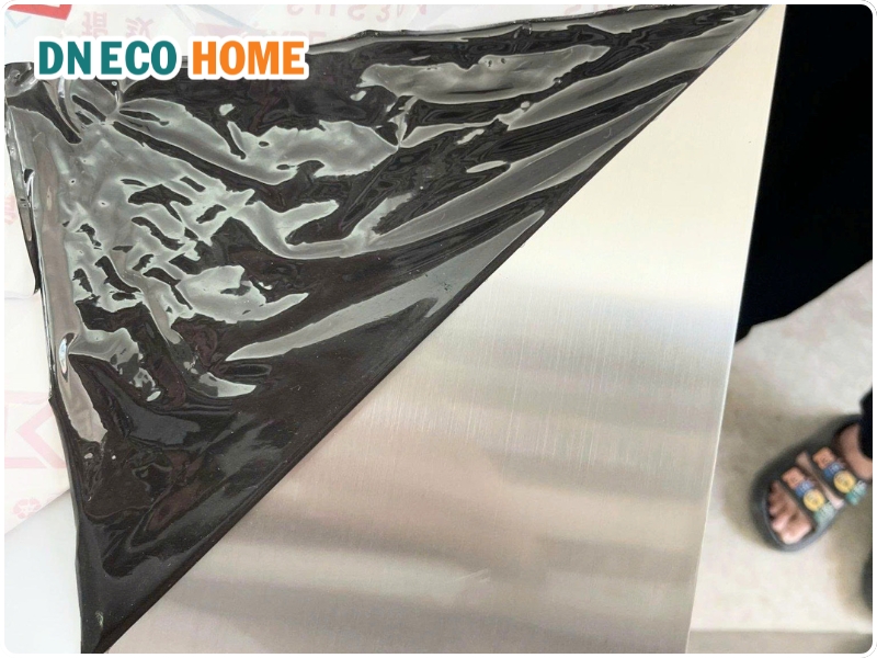 Đặt mua tấm inox trắng xước tại DN ECO Home