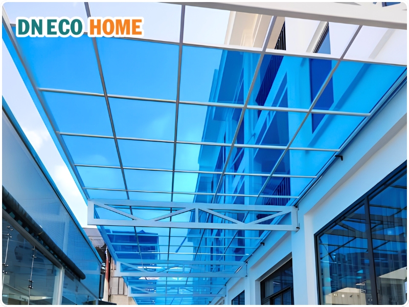 Bảng báo giá tấm Poly đặc 2.9mm xanh biển