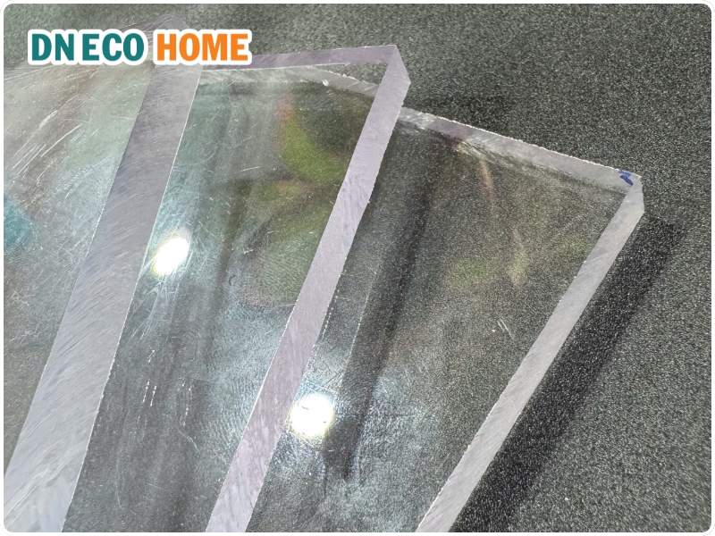 Bảng giá tấm Poly đặc 10mm trắng trong chống UV