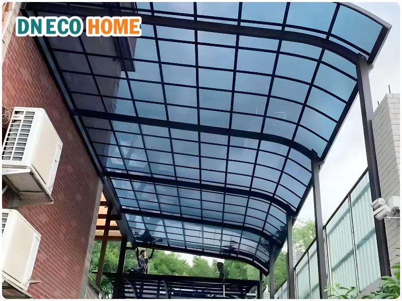 Báo giá tấm Poly đặc 4.5mm grey