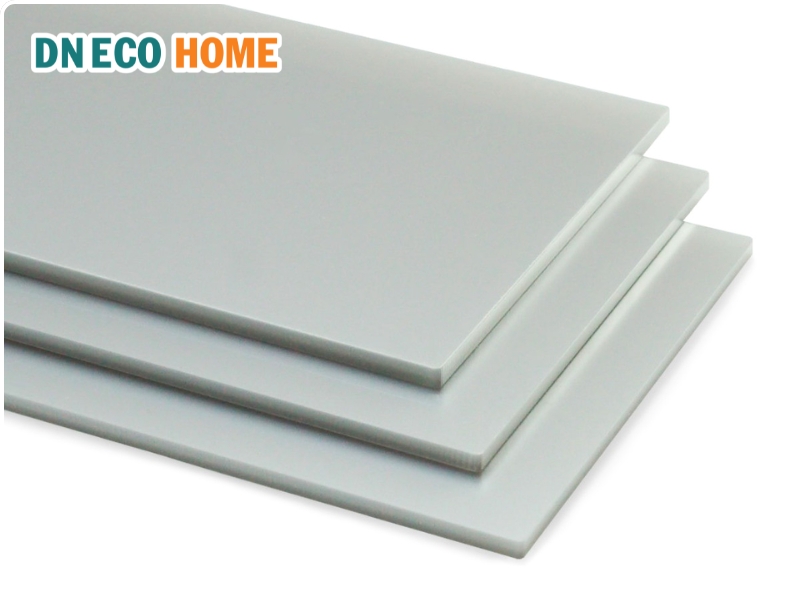 Báo giá tấm Poly đặc 4.5mm siver