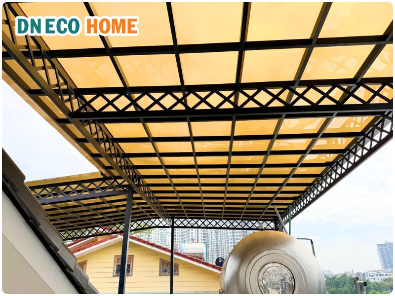 Báo giá tấm Poly đặc 6mm trà