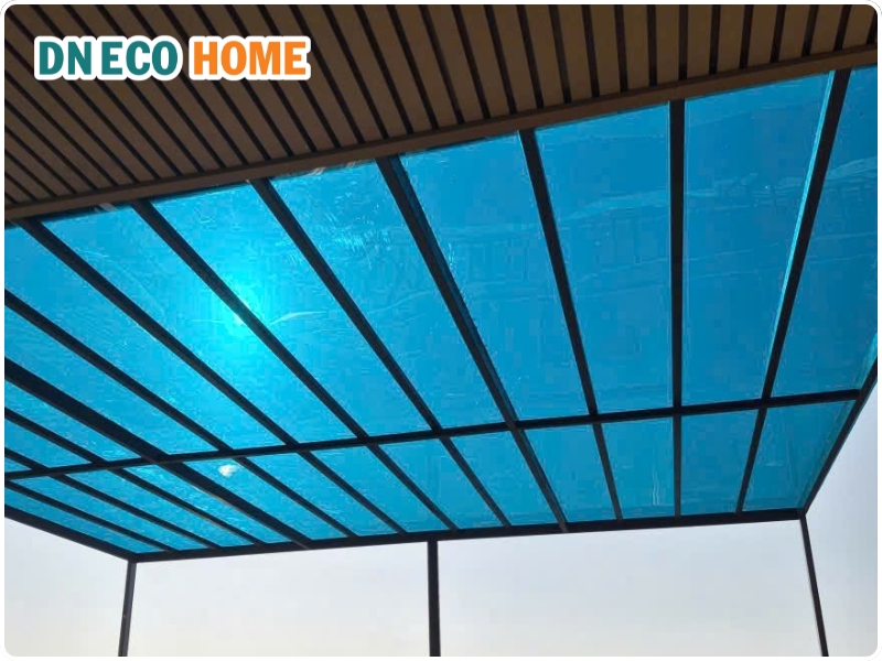 Báo giá tấm Poly đặc 6mm xanh biển
