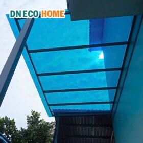 Báo giá tấm Poly đặc 6mm xanh biển