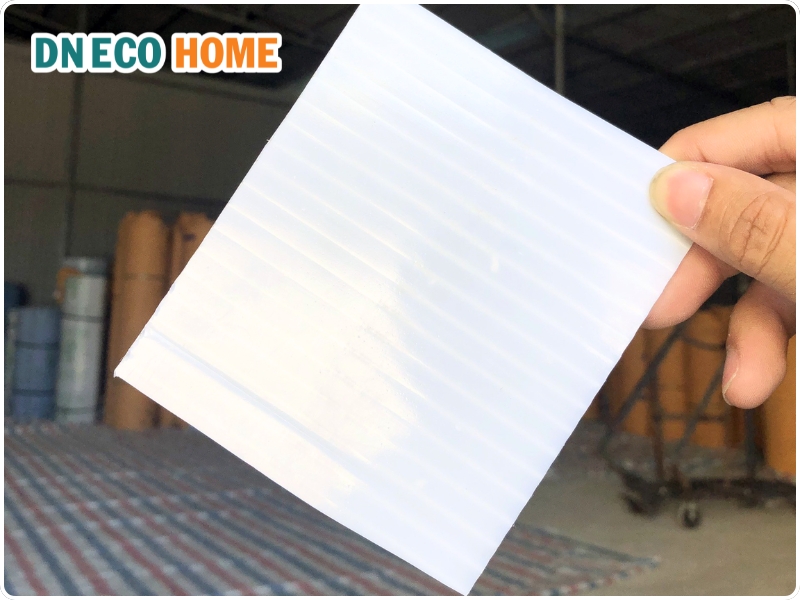 Báo giá tấm Poly rỗng 10mm trắng sữa