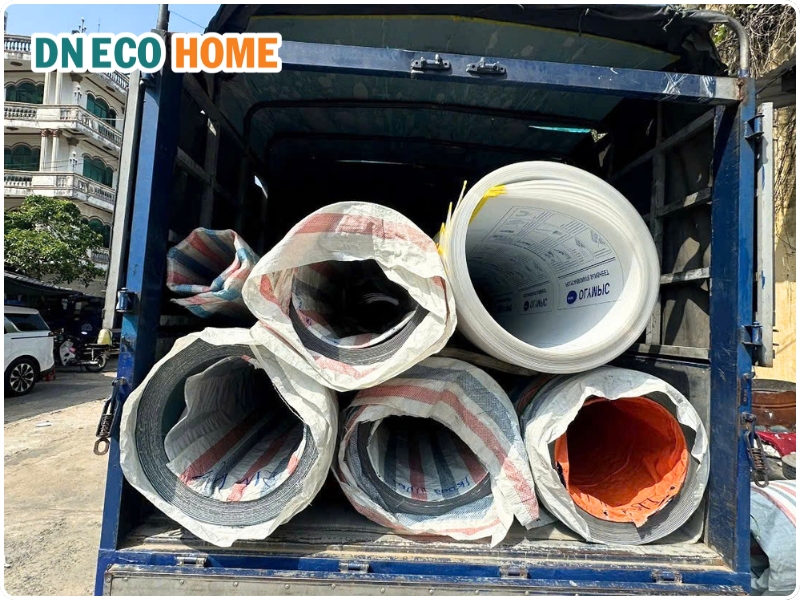 Báo giá tấm Poly rỗng 10mm trắng trong