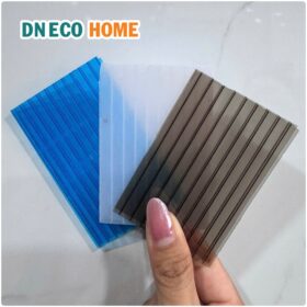 Báo giá tấm Poly rỗng 10mm xanh biển