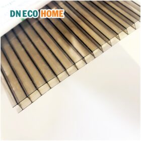 Báo giá tấm Poly rỗng 8mm trà