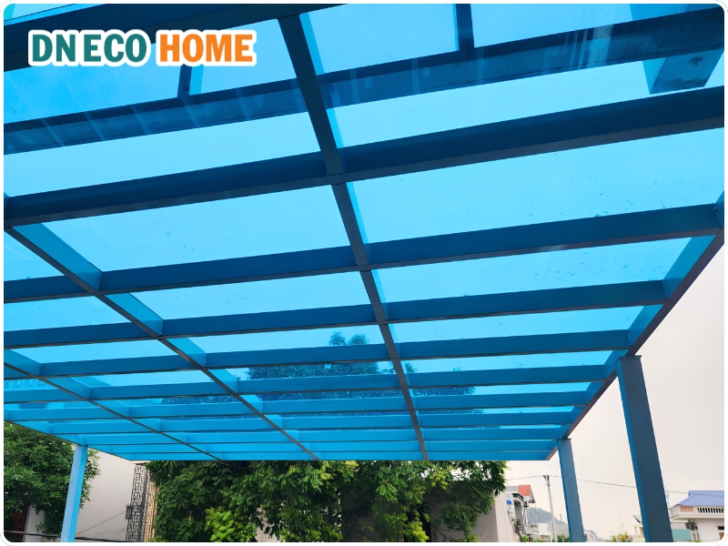 Công ty Đại Nghĩa chuyên phân phối tấm Poly đặc 2.9mm xanh biển giá rẻ