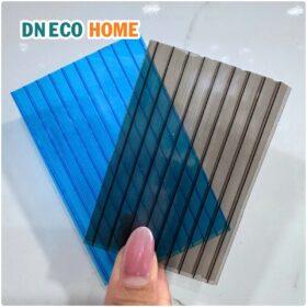 Cung cấp tấm Poly rỗng 10mm trà làm mái che