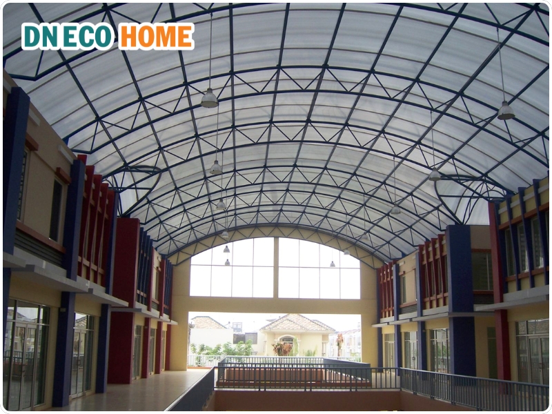 Mua tấm Poly đặc 2.7mm trong sần giá tốt tại DN ECO Home
