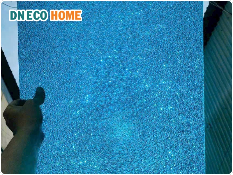 Tấm Poly đặc 2.7mm xanh sần là gì?