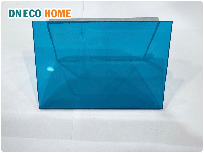 Tấm Poly đặc 2.9mm xanh biển hàng Đài Loan