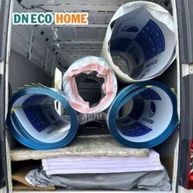 Tấm Poly đặc 6mm trắng trong