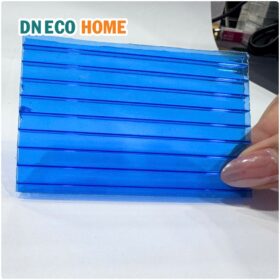 Tấm Poly rỗng 8mm xanh biển