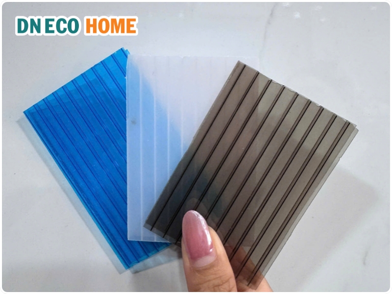 Tìm hiểu tấm Poly rỗng 10mm xanh biển