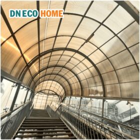 Ứng dụng của tấm Poly rỗng 8mm trà