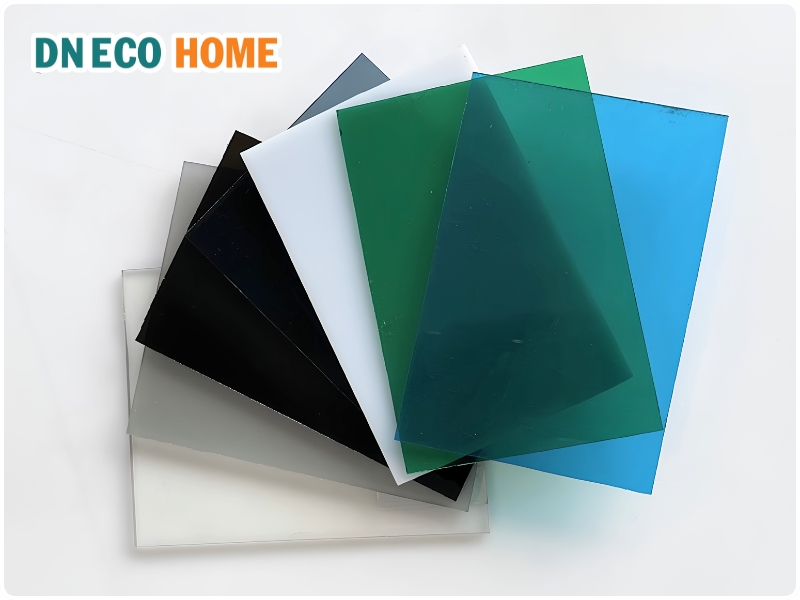 Tấm poly lấy sáng đặc